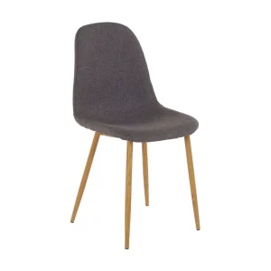 Loft24 Abia Matstol 4-pack Antracit - Möbler Begränsat antal