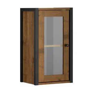 Säker betalning Loft24 Brayden TV-skåp 33x60 cm Brun/Svart - Möbler