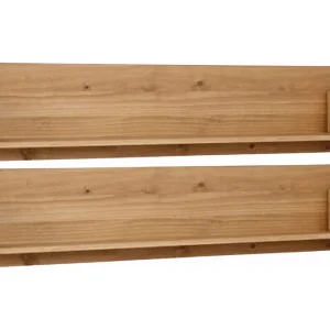 Loft24 Taisia Vägghylla 120 cm 2-pack Brun - Förvaring Köp online