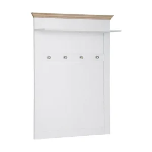Köp nu Loft24 Dareia Hylla 80 cm Vit/Brun - Förvaring