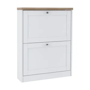 Erbjudande Loft24 Hörnbyrå Loft24 Naveen Skolåda 70x90 cm Vit - Förvaring