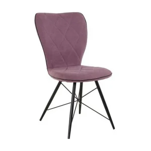 risnedsättning Loft24 Mimia Matstol 2-pack Lila - Möbler