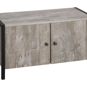 Loft24 Sittbänk Canford 80 cm Grå|Svart - Möbler Nedsatt pris