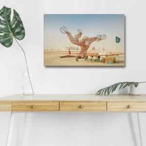 Snabb frakt Dekorativ Canvastavla med LED 45x70 cm - Inredning & dekor