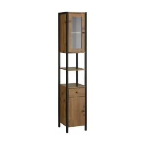 Loft24 Brayden TV-skåp 33x180 cm Brun/Svart - Förvaring Sista chansen