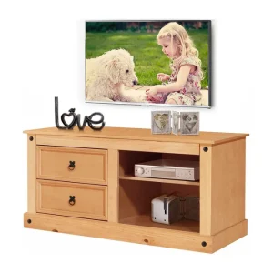 Loft24 Ayala TV-bänk 120 cm Ljusbrun - Möbler I lager