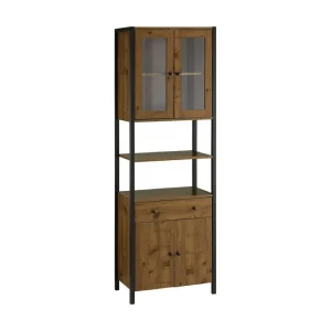 Loft24 Brayden TV-skåp 60x180 cm Brun/Svart - Förvaring Handla nu