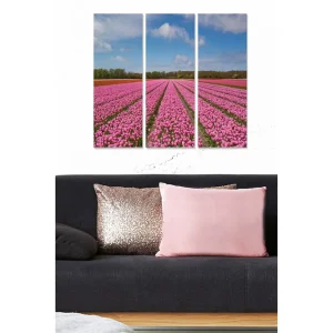 Sista chansen Canvastavla Floral 3-pack Flerfärgad - Inredning & dekor