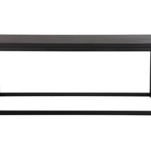 Rabatter Anish Soffbord 120 cm Brunsvart/Svart - Möbler