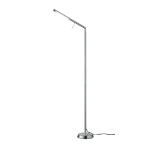 Trio Lighting Filigran LED Golvlampa borstad stål Borstad stål - Belysning Expressleverans