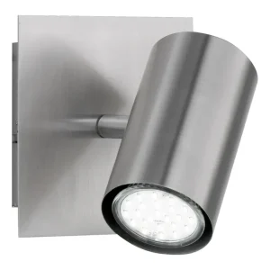 Outlet Trio Lighting Marley spotlight 1L GU10 borstad stål Borstad stål - Belysning