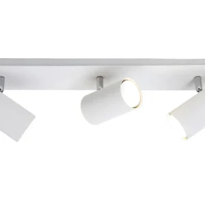 Nyhet Trio Lighting Marley Spotlight 3L GU 10 vit Vit - Belysning