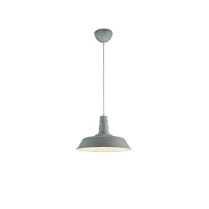 Trio Lighting Will Taklampa E27 betong - Belysning Handla nu