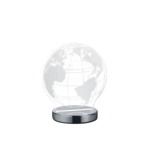Nyhet Trio Lighting Globe LED bordslampa krom Krom - Belysning