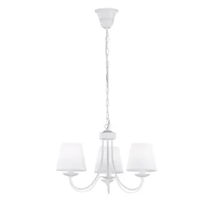 Snabb frakt Trio Lighting Cortez Ljuskrona 3L E14 mattvit Vit - Belysning