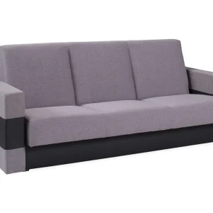 Kampanj Cenia Bäddsoffa 222x97x88 cm Grå/Lila - Möbler