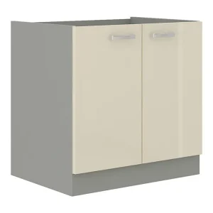 Karmen Skåp för tvättmaskin 80x52x82 cm Beige/Grå - Förvaring Köp nu