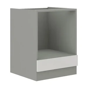 I lager Bianco Köksskåp 60x52x82 cm Grå/Vit - Förvaring