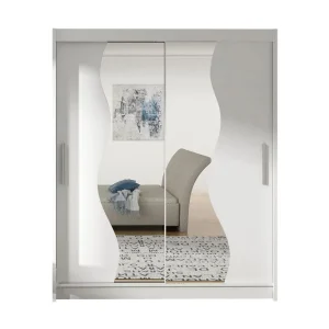 Populärt val West Garderob 150x58x200 cm Vit - Förvaring