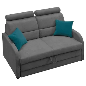 Snabb leverans Wibaro Bäddsoffa 144x91x117 cm Grå - Möbler