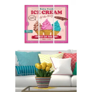 Tavla Advertisement 3-pack Flerfärgad - Inredning & dekor Trygg betalning