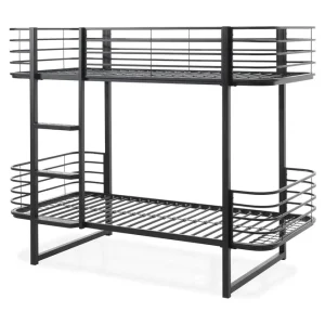 Boschba Våningssäng 90x200 cm Svart - Möbler I lager