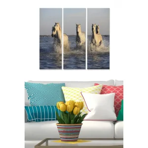 Canvastavla Animal 3-pack Flerfärgad - Inredning & dekor Begränsat erbjudande