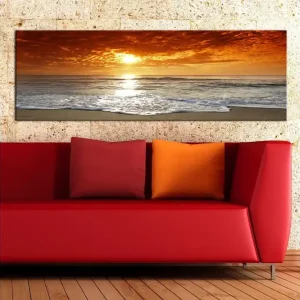 Tavla Romantic sunset 135x45 VALUE_MISSING_1 - Inredning Begränsat erbjudande