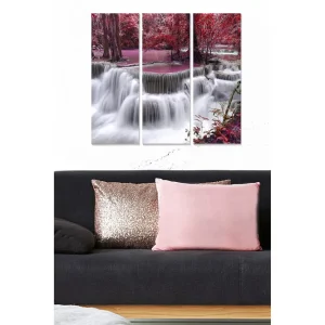 Beställ idag Canvastavla Scenic 3-pack Flerfärgad - Inredning & dekor