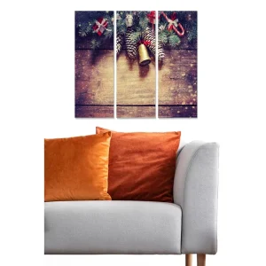 Canvastavla Christmas 3-pack Flerfärgad - Inredning & dekor Beställ nu