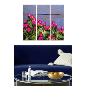 Tavla Floral 3-pack Flerfärgad - Inredning & dekor Extra rabatt