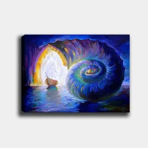 Säker betalning Dekorativ Canvastavla 50x70 cm - Inredning & dekor