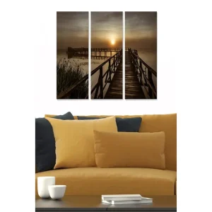 Säker betalning Tavla Scenic 3-pack Flerfärgad - Inredning & dekor