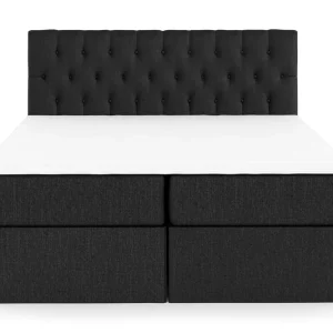 Drömvik Boxy Box Bed 160x200 cm Svart/Grå - Möbler Beställ nu