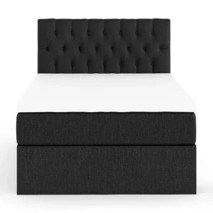 Kundfavorit Drömvik Boxy Box Bed 120x200 cm Svart/Grå - Möbler