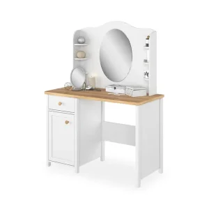 Story Sminkbord Beige/Vit - Möbler Populär
