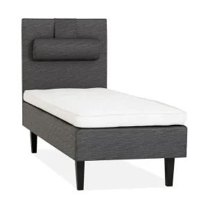 Viken Bas Ramsäng 80x200 cm Grå/Ek - Möbler Rabatt
