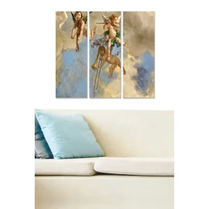 Säker betalning Tavla Abstract 3-pack Flerfärgad - Inredning & dekor