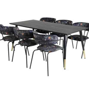 Köp nu Venture Home Daicy Matbord 180 cm med 6 st Arcarazo Fåtölj - Möbler
