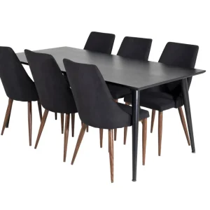 Venture Home Balisa Matbord 180 cm med 6 st Campomar Matstol - Möbler Snabb leverans