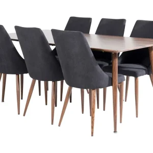 Begränsat antal Venture Home Ypas Matbord 180 cm med 6 st Campomar Matstol - Möbler