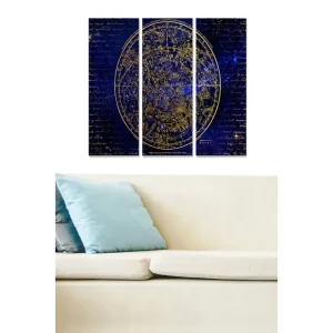 Tavla Astrology 3-pack Flerfärgad - Inredning & dekor Lågt pris