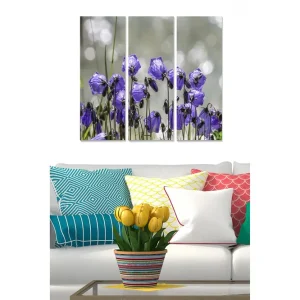Billig Tavla Floral 3-pack Flerfärgad - Inredning & dekor