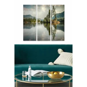 Begränsad tid Canvastavla Scenic 3-pack Flerfärgad - Inredning & dekor