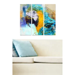 Canvastavla Abstract 3-pack Flerfärgad - Inredning & dekor Bästa pris