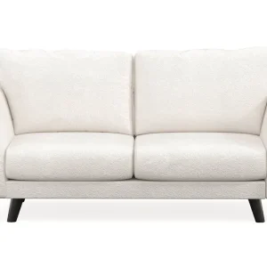 Extra rabatt Scandi Days Trend Lyx 2-sits Soffa i Bouclé Vit - Möbler