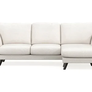 I lager Scandi Days Trend Lyx 3-sits Divansoffa Höger Vit|Bouclé - Möbler