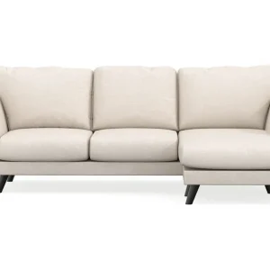 Scandi Days Trend Lyx 3-sits Högervänd L-formad Divansoffa i Tyg Beige - Möbler Billigare