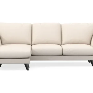 Bästa pris Scandi Days Trend Lyx 3-sits Vänstervänd L-formad Divansoffa i Manchester Beige - Möbler