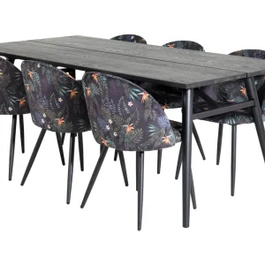 Kundfavorit Venture Home Zenazmi Matgrupp 195 cm + 6 Sedavi Matstolar - Möbler